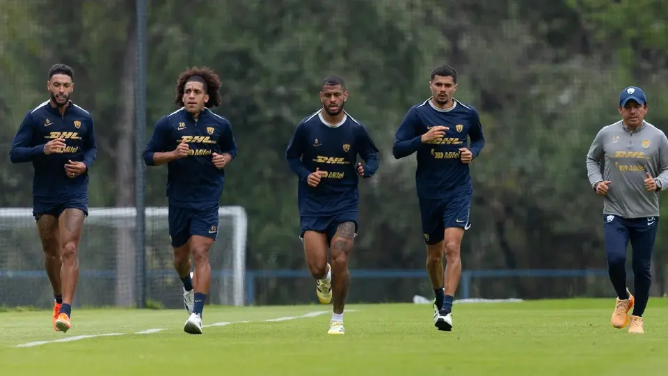 ¡Sacando la garra! Pumas presume entrenamiento en pleno año nuevo