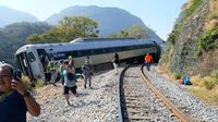 Descarrila el Tren Interoceánico en el Istmo de Tehuantepec
