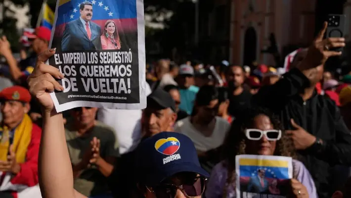 Reportan disparos tras detección de drones sobre el Palacio de Miraflores en Venezuela