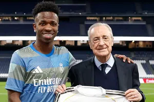 Vinícius Júnior alcanza los 150 triunfos en LaLiga con el Real Madrid