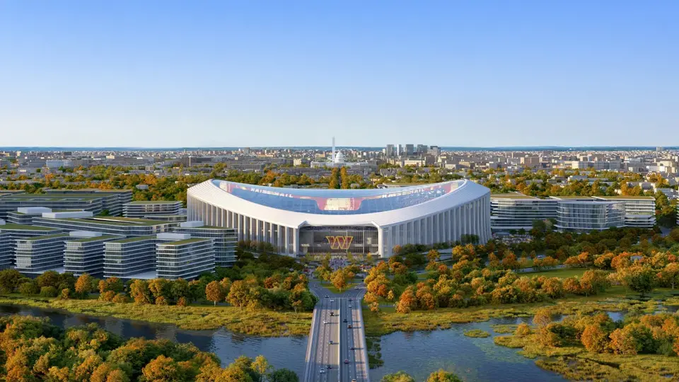 Washington Commanders presenta primer vistazo de su nuevo estadio