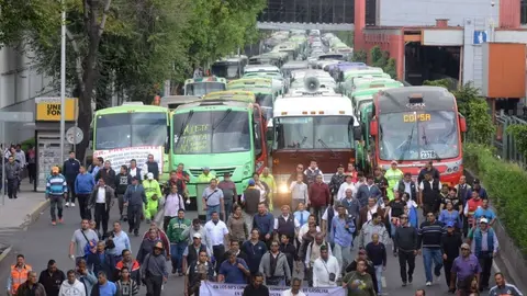 Transportistas anuncian megabloqueo en Edomex este martes 13 de enero