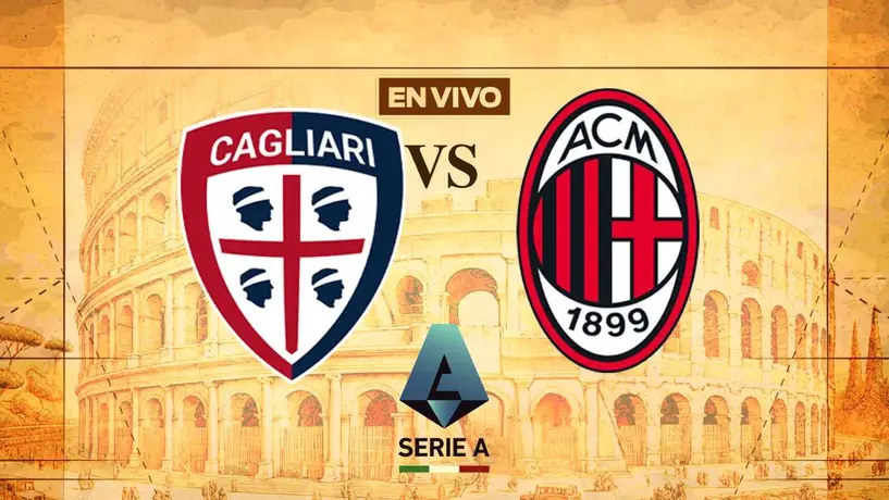 Cagliari vs AC Milán EN VIVO Serie A Jornada 18