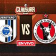 Querétaro vs Xolos EN VIVO Liga MX Clausura 2026 Jornada 2