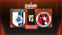 Querétaro vs Xolos EN VIVO Liga MX Clausura 2026 Jornada 2