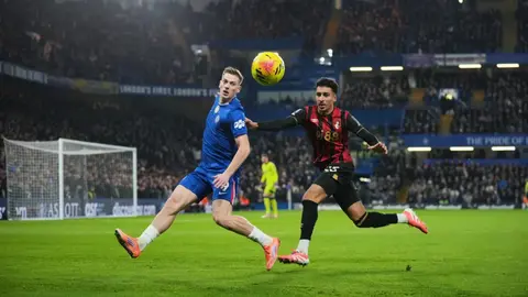 Chelsea despide el 2025 con empate ante Bournemouth en la Premier League