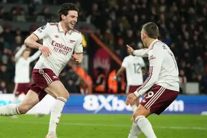 Declan Rice brilla para darle la victoria al Arsenal sobre Bournemouth
