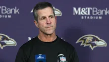 ¿Una nueva casa? Falcons entrevistaron a John Harbaugh para el puesto de entrenador