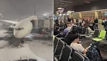 Caos en aeropuertos: miles de vuelos cancelados por tormenta navideña