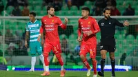 Necaxa vence a Santos Laguna con estreno goleador de Julián Carranza
