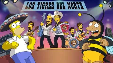 ¡Ay, caramba! Los Tigres del Norte llegan a Los Simpson: ¿cuándo se estrena el episodio?