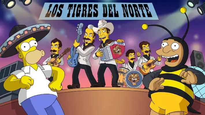 ¡Ay, caramba! Los Tigres del Norte llegan a Los Simpson: ¿cuándo se estrena el episodio?