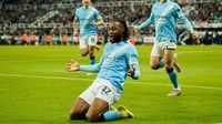 Manchester City, con goles de Semenyo y de Cherki, vencen al Newcastle en la Carabao Cup