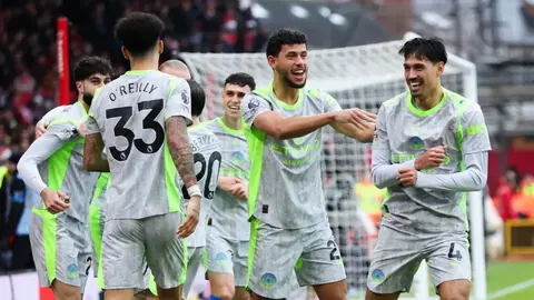 ¡Navidad celeste! Manchester City vence al Nottingham Forest y se coloca líder momentáneo