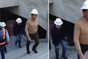 Emilio Azcárraga visita el Estadio Banorte que continúa en remodelación