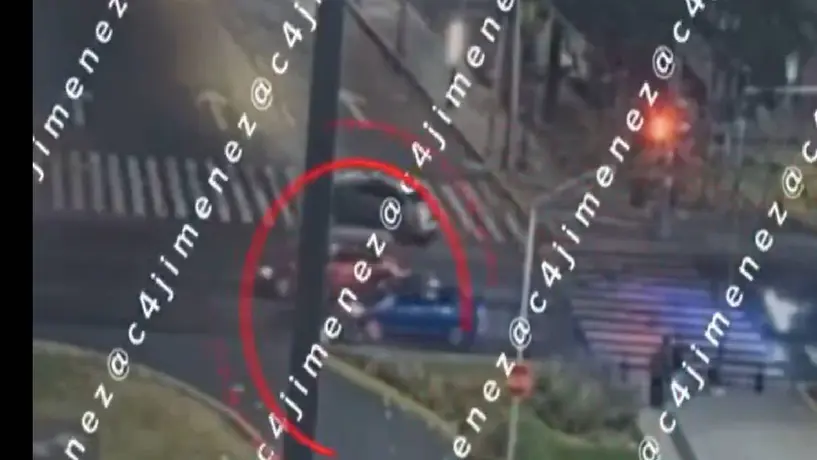 Se filtra video del motociclista atropellado y arrastrado en Iztapalapa