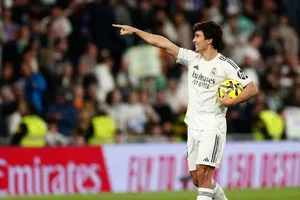 Así fue el emocionante festejo de Mbappé tras el gol de Gonzalo García