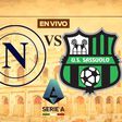Napoli vs Sassuolo EN VIVO Serie A Jornada 21