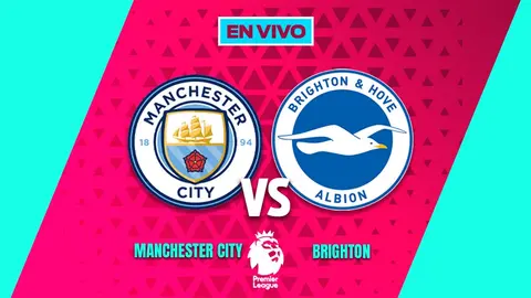 Manchester City vs Brighton EN VIVO Premier League Jornada 21