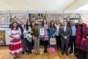Bordados mexicanos hacen historia al obtener un Récord Guinness