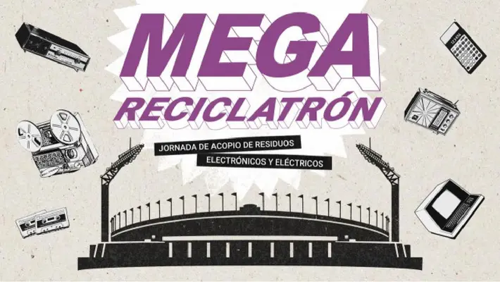 ¿Tienes electrónicos viejos? El MEGA Reciclatrón de CDMX ya tiene fecha y nuevo recinto