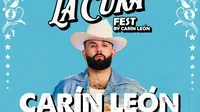 Carín León, Alejandro Sanz y más: conoce el cartel oficial del festival "La Cura Fest 2026"