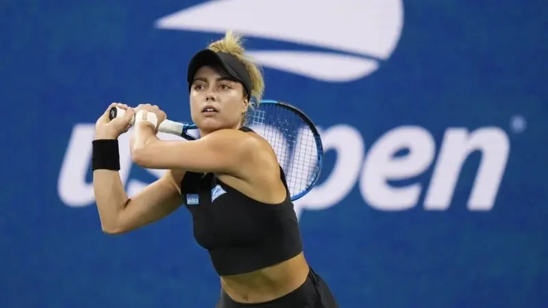 Renata Zarazúa en actividad en el US Open | AP