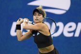 Renata Zarazúa en actividad en el US Open | AP