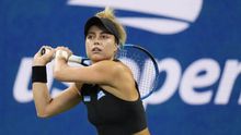 Renata Zarazúa en actividad en el US Open | AP