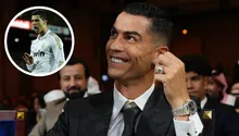 'Calma, calma': Cristiano Ronaldo aparece firmando autógrafos a fanáticos y recrea icónica celebración