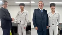 ¡El fan número 1 de BTS! Marcelo Ebrard y su momento con Jin