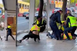 VIDEO: Policía de Tránsito se agarra a golpes con civil; México superando la IA