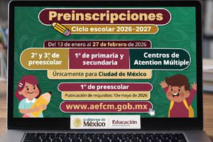 SEP abre preinscripciones 2026-2027 en CDMX: fechas y requisitos