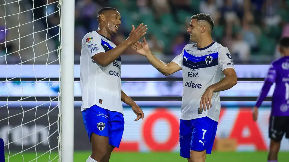 ¡Manita! Rayados de Monterrey golea a un desahuciado Mazatlán