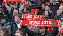 Anfield rinde un emotivo tributo a Diogo Jota con la presencia de sus hijos