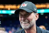 Jürgen Klopp se ríe después de ser interrogado sobre el Real Madrid