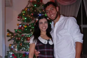 Alana Flores y Sebastián Cáceres comparten en redes como pasaron su Navidad juntos