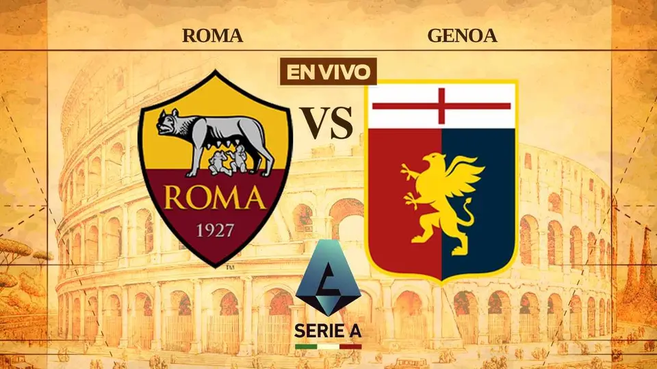 AS Roma vs Genoa de Johan Vásquez EN VIVO Serie A Jornada 17