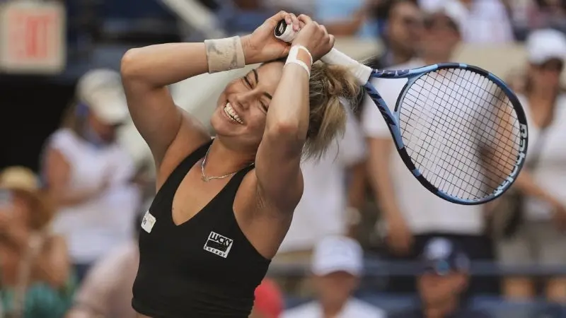 Zarazúa durante el US Open (2025) | AP