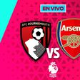 Bournemouth vs Arsenal EN VIVO Premier League Jornada 20