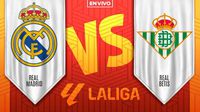 Real Madrid vs Real Betis EN VIVO LaLiga Jornada 18
