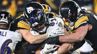 Pittsburgh Steelers, con drama incluido, vencen a los Ravens y se meten a la Postemporada