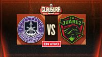 Mazatlán vs Juárez FC EN VIVO Liga MX Clausura 2026