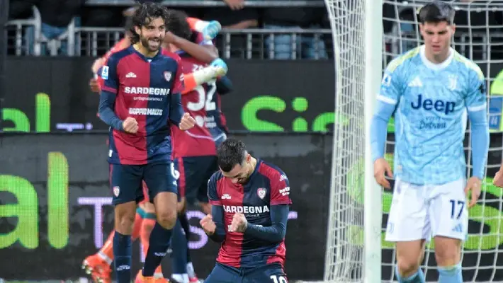Cagliari sorprende y vence a la Juventus con golazo de Luca Mazzitelli