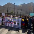 Venezolanos protestan en CDMX tras detención de Nicolás Maduro