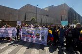 Venezolanos protestan en CDMX tras detención de Nicolás Maduro
