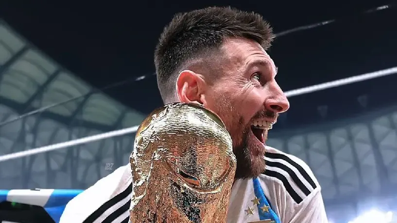 Antonela Roccuzzo presume a Lionel Messi en ‘paños menores’