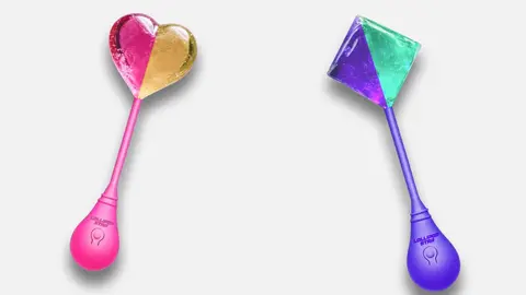 Así funciona Lollipop Star, el dulce que te deja escuchar música al comerlo
