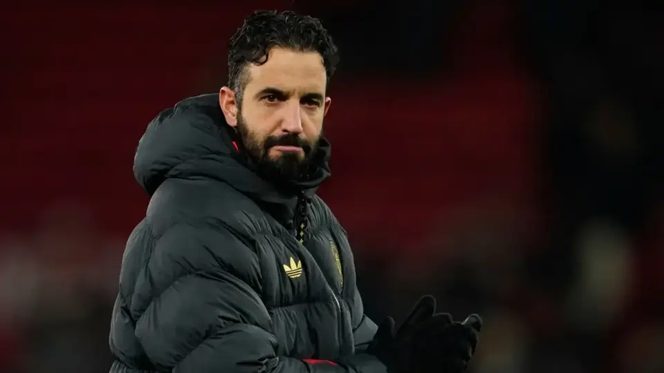 Rúben Amorim explota tras empate ante Leeds: "No renunciaré al Manchester United"