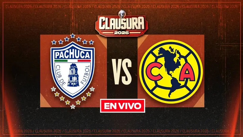 Pachuca vs América EN VIVO Liga MX Clausura 2026 Jornada 3